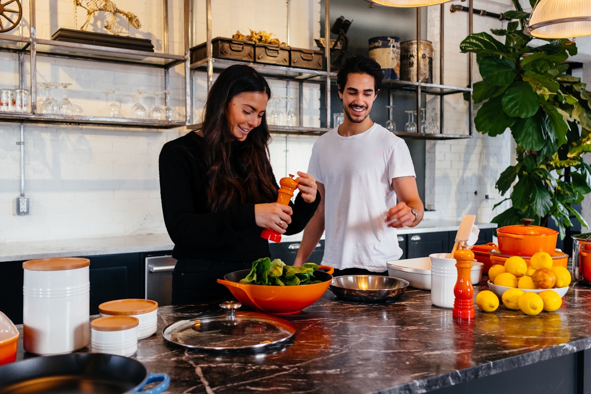 Cooking at home