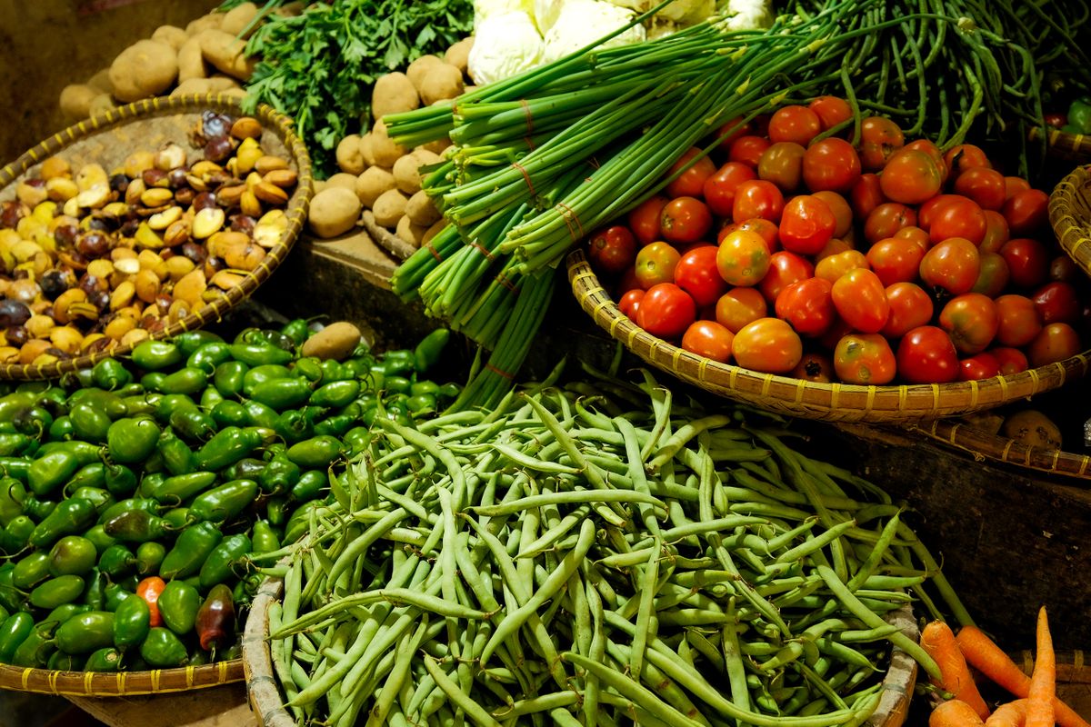 Fresh vegetables